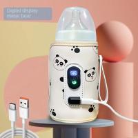 Calentador Portátil De Leche Para Bebé Con Pantalla Digital Y USB Funda Calefactor Universal Para Botella De Amamantamiento - details 19