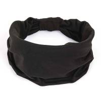 Headband Ancho Para Mujer Accesorio De Pelo Con Lazo Estilo Sólido Para Maquillaje Deporte Yoga Correr Uso Diario En Cuatro Estaciones Material Algodón - details 8