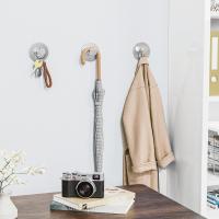 Gancho De Toalla Adhesivo Extra Fuerte Acero Inoxidable Soporte De Pared Para Cocina Y Baño Montaje Sin Perforar Resistente Al Rusticidad - details 11