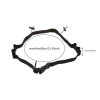 Cinturón De Correr Con Número De Carreras Y Bolsa De Cintura Para Triatlón Maratón Ciclismo Motocicleta Con 6 Bucles Para Gels Accesorios Deportivos Unisex - details 2