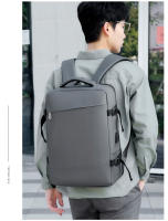 Mochila OL de negocios de alta gama. Bolso para computadora para hombres de alta calidad que se puede expandir para que hombres y mujeres viajen y viajen con gran capacidad. - details 9