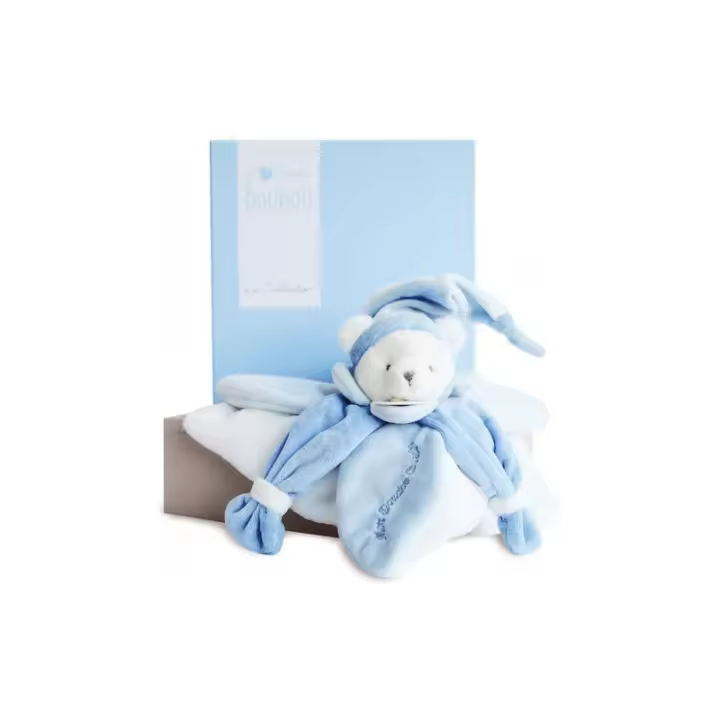Caja regalo con Doudou Osito azul DouDou Et Compagnie - 1
