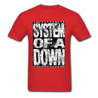 Camiseta De Hombre SYSTEM of a down 2018 Estampado De Letras Vintage Punk Manga Corta Colores Negro Y Blanco Top Tees Streetwear - details 6