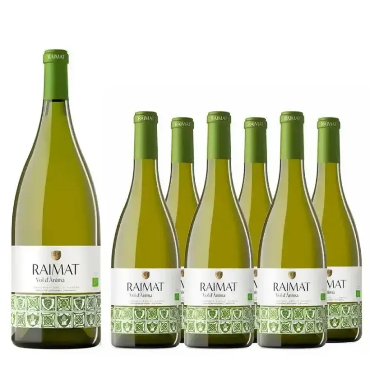 Pack 6 Raimat Vol d'Ànima  75cl + Magnum 1,5L - Vino blanco ecológico - 1