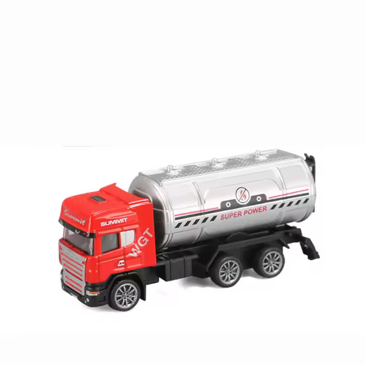 Camión De Bomberos De Aleación 1/64 Vehículo De Rescate Simulación Con Escalera De Incendio Modelo De Ingeniería Para Niños Regalo De Navidad - 1