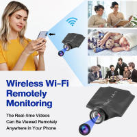 Cámara IP WIFI Inalámbrica 1080P HD Micro Cámara De Seguridad Doméstica Con Deteción De Movimiento Visión Remota USB Compatible Con MicroSD TF - details 8