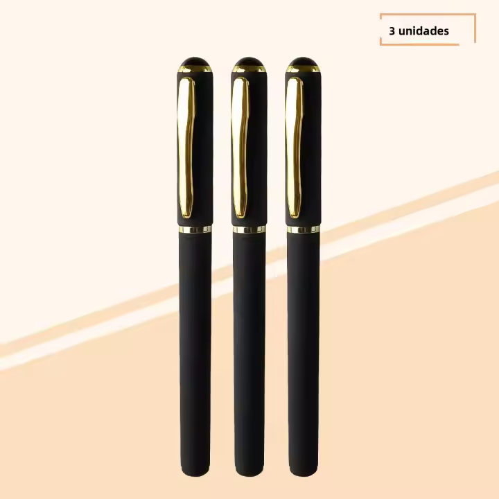 Lápices De Gel Negros WQN Tamaño De La Punta 0.5mm Escribir Suave Conjunto De 3/6/12 Unidades Para Escritura Y Oficina - 1
