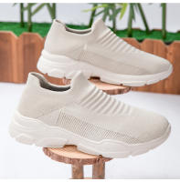 Zapatillas De Correr Para Mujer Transpirables Zapatos De Correr Slip on Casual Talla 35-44 Suela EVA Compra En Línea - details 5