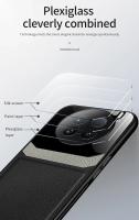 Funda De Cuero Lujo Para Vivo X100 Ultra X90 pro plus X80 V25 V21 V20 Se Y200 S19 pro Protección De Cámara Antichoque Resistente Al Agua Y Arrugas - details 4