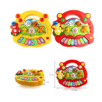 Teclado Musical Infantil De Granja Animal Para Bebés Y Niños Juguetes Educativos De Piano Musicalizador Desarrollador Regalo De Navidad O Año Nuevo GYH - details 2