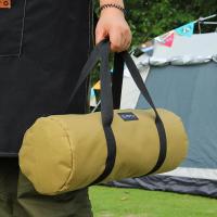 Bolsa De Almacenamiento Para Palos De Tienda De Camping De Lona Doble Capa Accesorios Para Tienda De Camping Bolsa De Almacenamiento Para Tornillos De Tierra - details 12