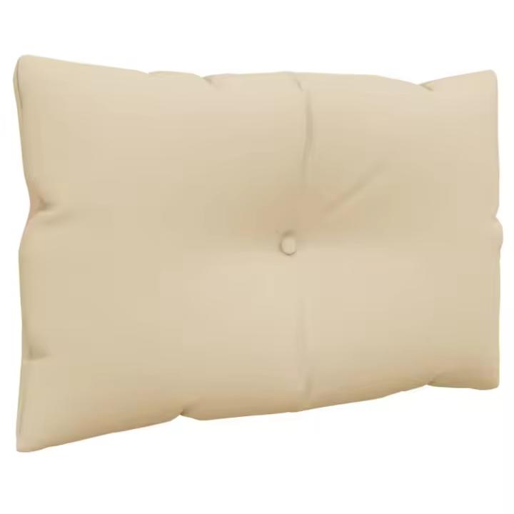 vidaXL Cojines para sofá de palets 3 unidades tela beige - 1
