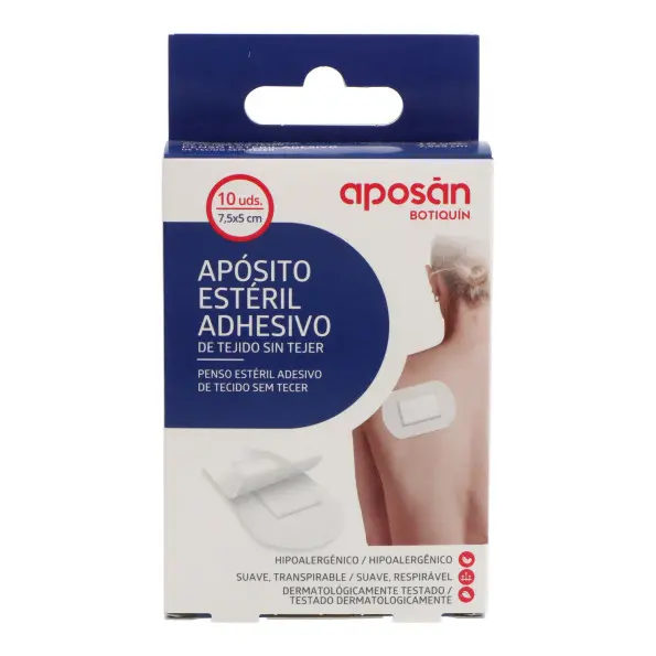 Aposan Aposito Esteril Tejido Sin Tejer Adhesivo Aposan - 1