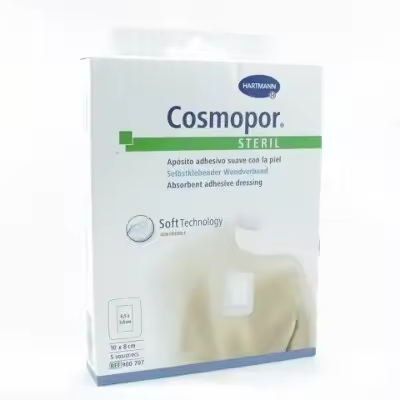 Cosmopor Apósitos Esterilización 10x8cm - Pack de 5 - 1