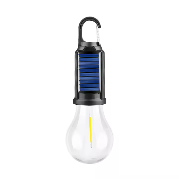 4 unids nuevas luces de camping solar retro recargable camping luces LED tungsteno filamento tienda luces emergencia bombillas - 1