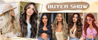 Pelucas Sintéticas Largas Ombre Rubio Platinado 26 Pulgadas Onduladas Para Mujeres Naturalista Middle Part Para Uso Diario Y Fiestas - details 0