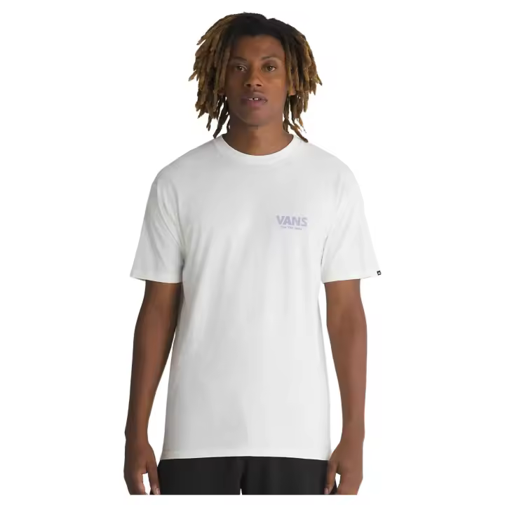 Camiseta de Manga Corta Vans Stay Cool para hombre en color blanco - 1
