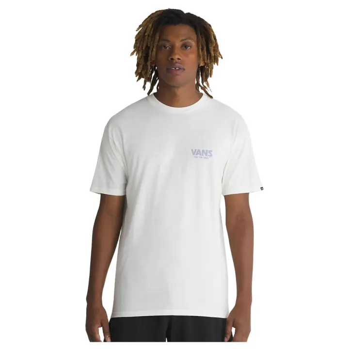 Camiseta de Manga Corta Vans Stay Cool para hombre en color blanco - 1