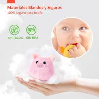 Juguetes Bebes 6-12 Meses - Animales Granja de Peluche Blandos con Sonajas, Arrugas, Espejo - Juguetes Montessori para Bebes 3 6 12 Meses - details 1