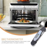 Termómetro Digital De Alimentos Para Barbacoa Y Cocina Termómetro De Carne Con Palanca Inalámbrico Plegable Multifuncional - details 4