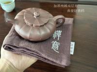 Toalla De Té De Algodón Gruesa Con Adhesivo Doble Capa Alta Calidad Paño De Limpieza Para Tetera Y Mesa De Té - details 4