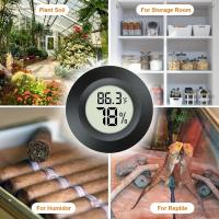Mini Termómetro Y Higrómetro LCD Digital Para Nevera Y Congelador Rango De Temperatura -50~ +70°C Medidor De Temperatura Y Humedad Sensor Detector - details 1