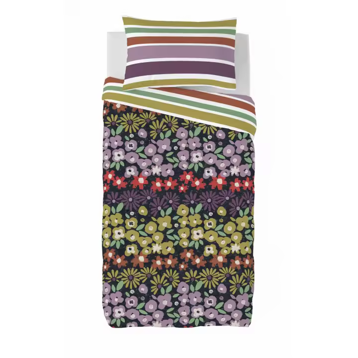 FUNDA NÓRDICA REVERSIBLE INFANTIL 100% ALGODÓN est FOLLOW CLK COOL KIDS FABRICADO EN ESPAÑA - 1
