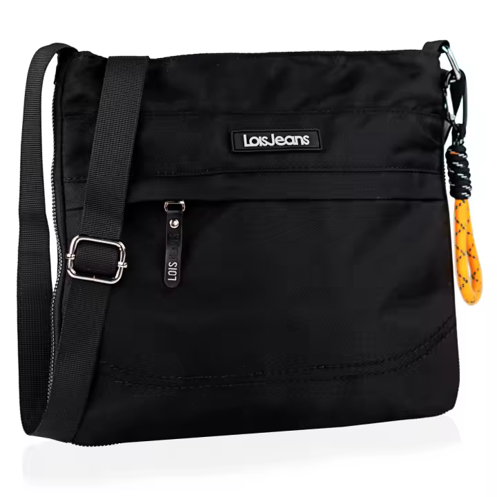 Lois - Bolso Bandolera Mujer - Bolso Mujer Pequeño. Bolso LOIS Mujer - Bolso Mujer Bandolera De Uso Diario - Bolso Negro Mujer 324472 - 1