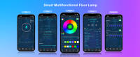 Lámpara De Piso Inteligente RGB Color Sueño LED Protección Ocular Suave Controlado Por APP Para Decoración De Sala De Estar Dormitorio Clubs - details 4