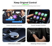 Adaptador De Carplay Mini Wireless Para Coche Plug And Play Bluetooth WiFi Para Peugeot 208 2008 308S 301 308 SW Expert Rifter 5008 - details 4