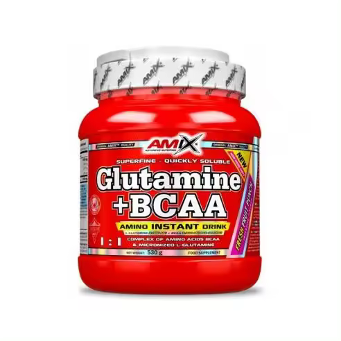 GLUTAMINA + BCAA (530G) MANGO - Amix Nutrition - 1