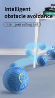 Juguete Inteligente Para Gatos Bola Rodante Recargable Juguete Interactivo Para Gatos Y Gatitos Plástico Material Para Juegos Interiores - details 9
