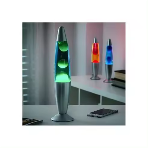 Lámpara de lava magma 25w Color Verde Innovagoods - 1