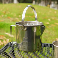 Cacerola De Acero Inoxidable Compacta Y Portátil De 1.2L Para Camping Picnic Y Barbacoas Colgantes Sin Despliegue Material De Alta Calidad - details 4