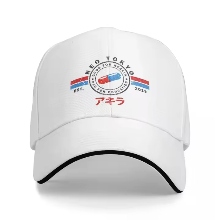 Gorro De Béisbol Neo Tokyo Capsule Para Hombres Y Mujeres Ajustable Protección Solar Estilo Hip Hop Akira Sandwhich Gorro De Trabajo Casual - 1