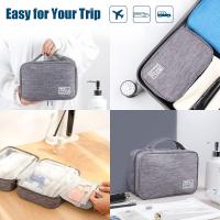 Neceser de Viaje Hombre Mujer, Bolsa de Viaje con Colgante, Neceser Maquillaj Impermeable de Gran Capacidad, Makeupn Bag - details 4