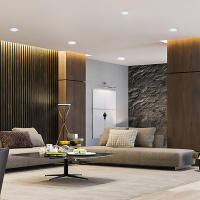 Lámpara De Pared LED Redonda Panel Bajo 6W 9W 12W 15W 21W 24W Iluminación Interior Fuente De Luz LED Absorber Material ABS - details 5