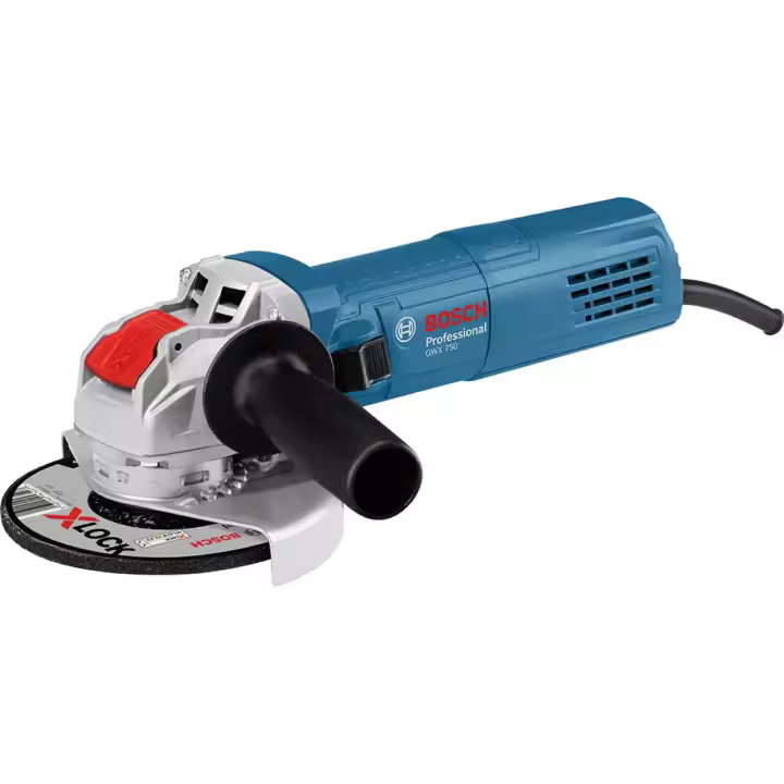 Bosch AMOLADORA GWX750 750W 115MM X-LOCK C/CAR - 1