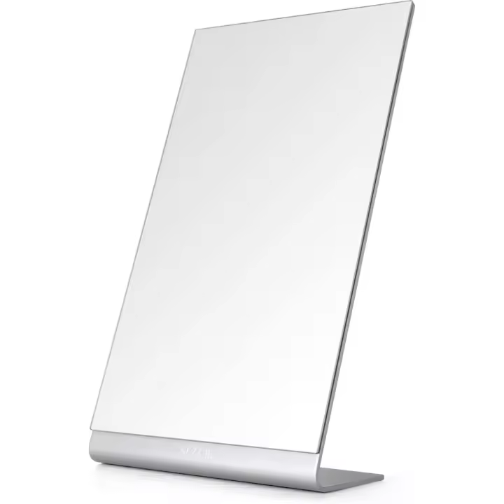 Espejo de maquillaje, Espejo de Mesa de Aluminio de 30 cm, Espejo de maquillaje para - 1