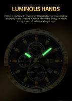 Reloj De Pulsera De Cuarzo LIGE Para Hombre Estilo Militar Deportivo Y Negocio Acero Inoxidable Resistente Al Agua Grande Y Lujo Con Manos Luminosas Y Fecha Automática - details 5