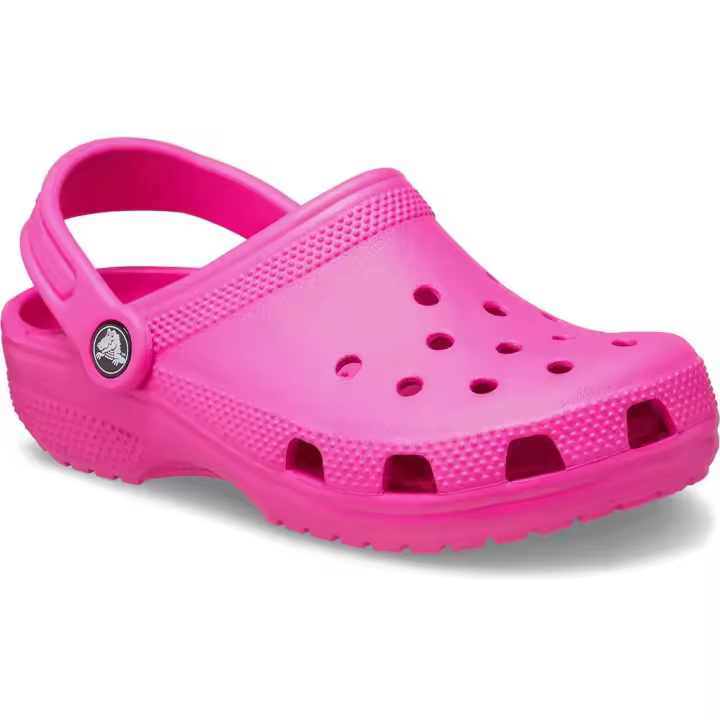 Crocs Zuecos Classic Clog T Rosa Niña - 1