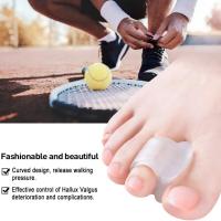 1 Par De Separadores De Dedos De Silicona Guía De Bunion Orthopédica Corrección De Dedos Herramienta De Cuidado Del Pie - details 6