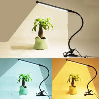Lámpara De Mesa LED Con Clip Plegable Y Soporte De Lectura 360° Luz De Mesa Para Dormitorio Protección Ocular USB Powered Ajustable Para Cama - details 18