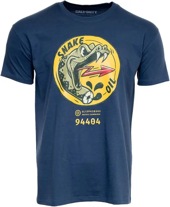 Camiseta Call of Duty Vanguard Snake Azul Talla XL - 1