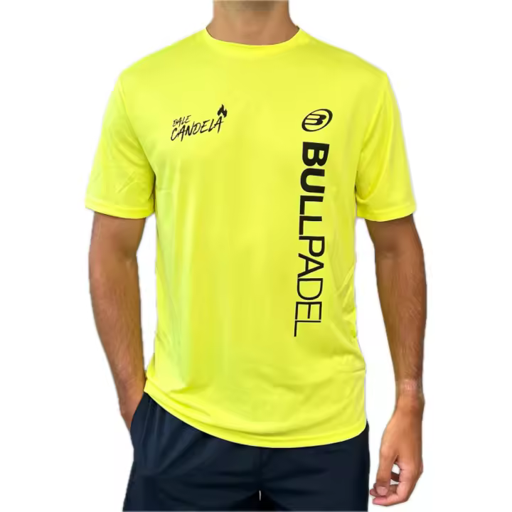 BULLPADEL DALE CANDELA PM Amarillo (Camiseta) - 1