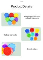 Juego De Juguetes Educativos Para Bebés 9PCS Torre De Bloques Plegable De Oso Arcoíris Alfabeto Y Números Regalo Para Niños - details 6