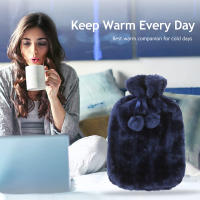 Funda De Botella De Agua Caliente De 2000ml Con Peluche Protección Invierno Resistente Al Frío Y Al Calor Funda Suave Para Botella De Agua Caliente - details 4