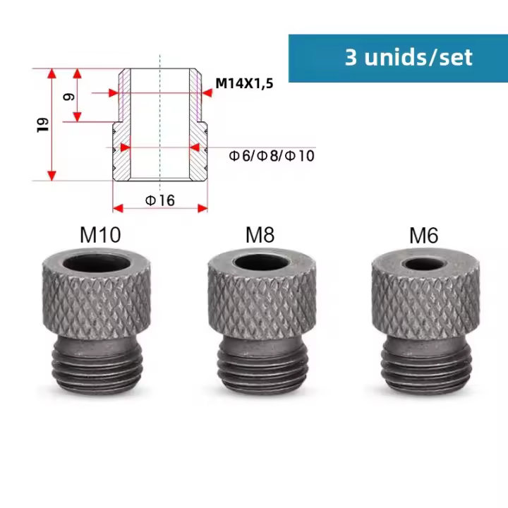 Juego De Locador De Agujeros Vertical Para Carpintería Herramienta De Guía De Taladro Self-Centering 3-10mm Locador De Agujeros - 1
