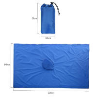 Chaleco Impermeable Multifuncional Tomshoo Con Gorro Para Senderismo Ciclismo Cubierta De Lluvia Poncho Ropa De Exterior Suministros De Camping Suelo De Tenda - details 3