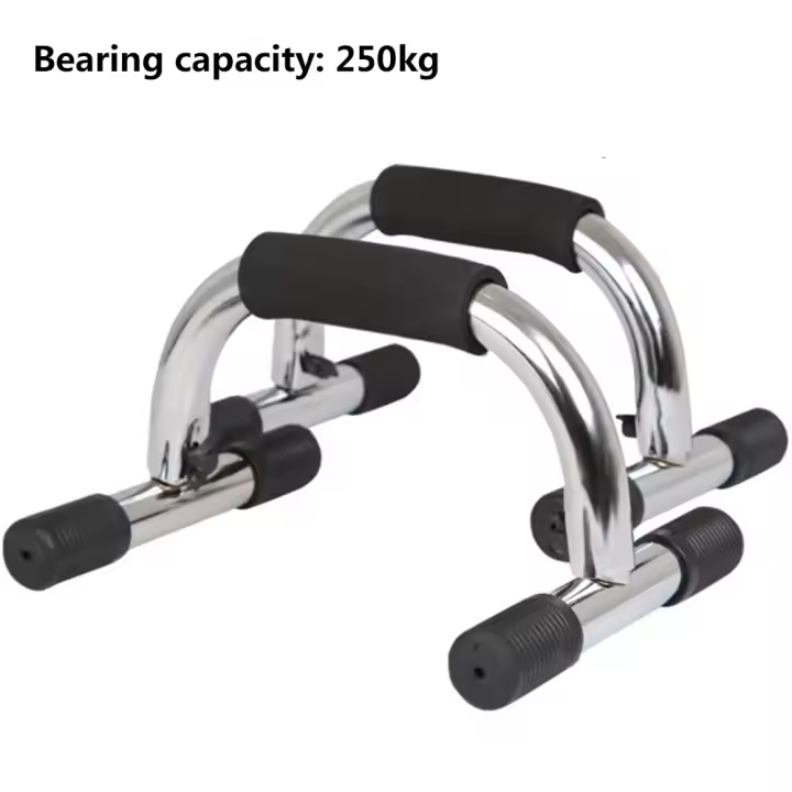 Soporte de Barra de Realce, tabla de entrenamiento de ejercicio, Barra de pecho, Esponja de agarre manual, equipos de Fitness, formador de 2 piezas, culturismo - 1